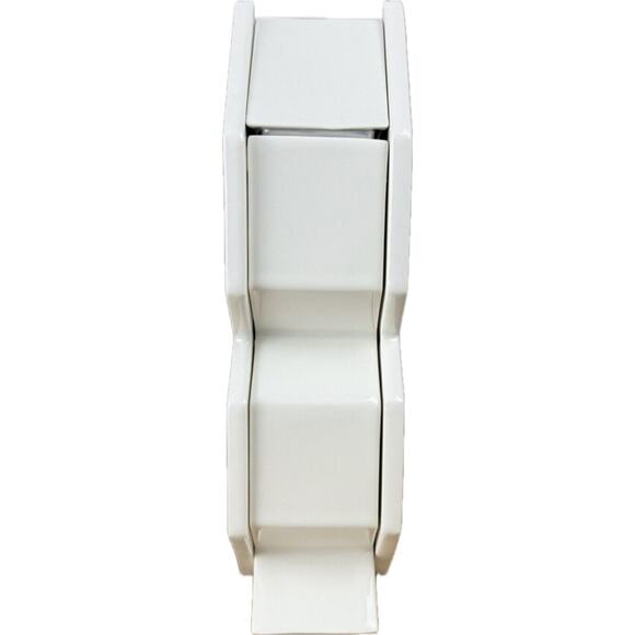 •NEW• STUSSY Mysterious S White Ceramic Cookie Jar Stash Decor w/ lid •LIMITED• - Picture 5 of 5